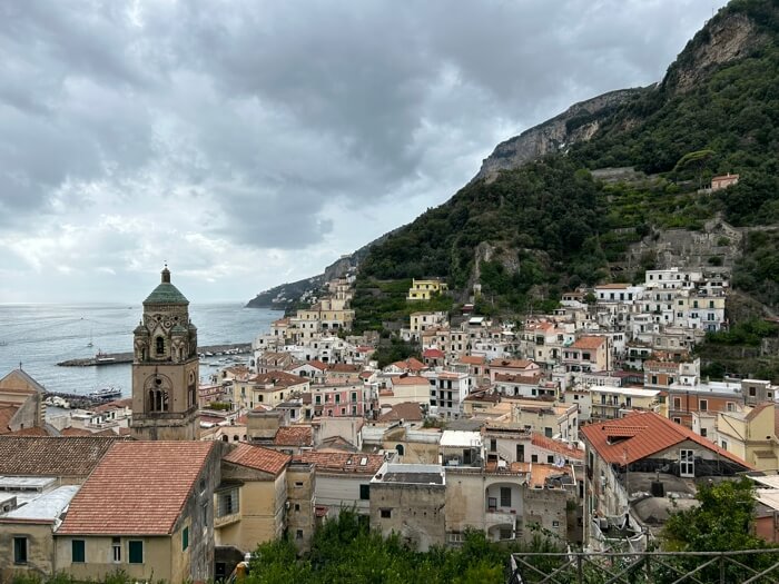 Blick auf Amalfi