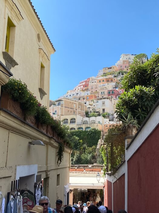 unterwegs in Positano